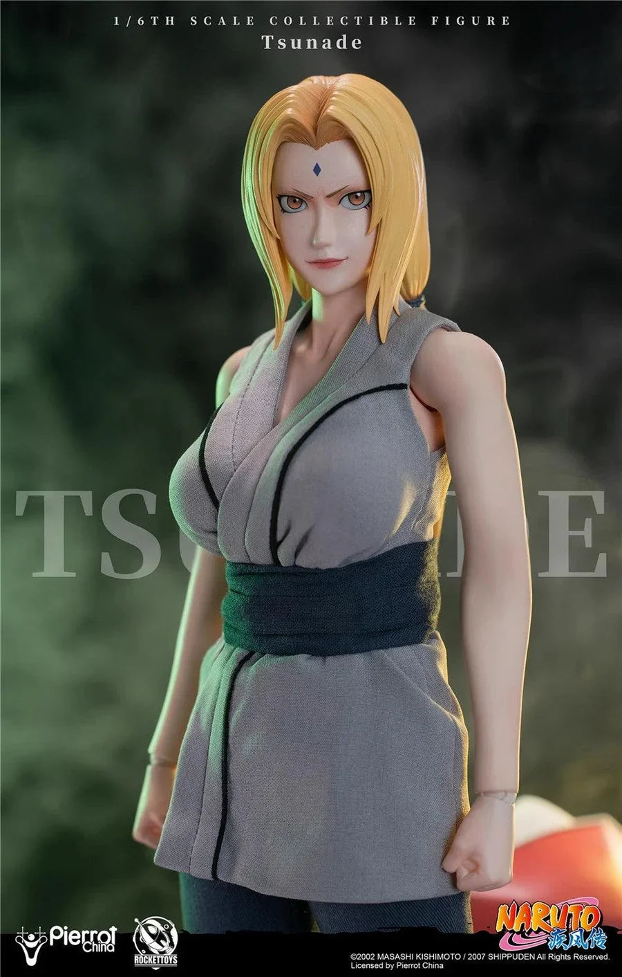 Figurine articulée à collectionner Tsunade à l'échelle 1/6 avec accessoires et pièces interchangeables