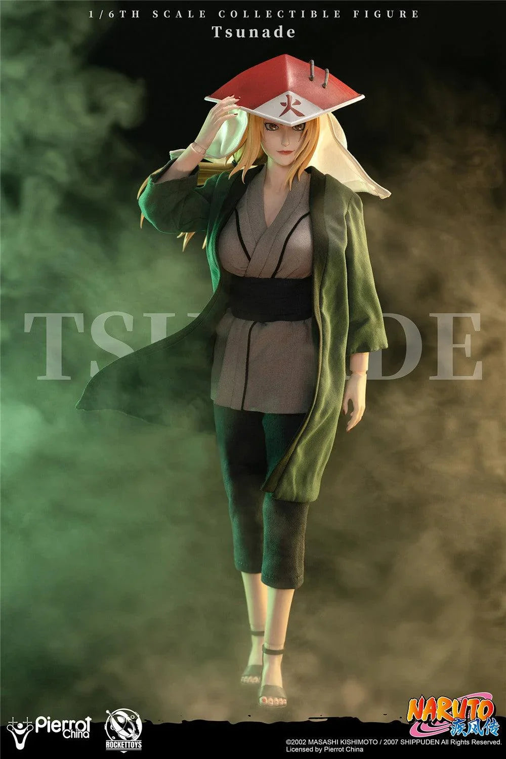 Figurine articulée à collectionner Tsunade à l'échelle 1/6 avec accessoires et pièces interchangeables