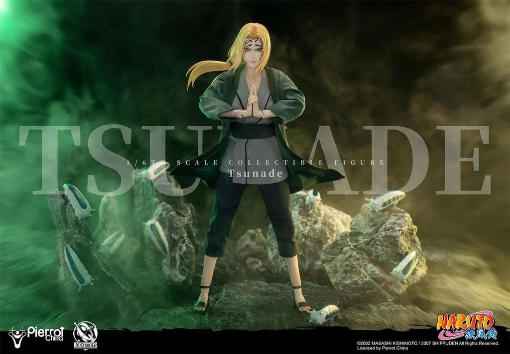 Figurine articulée à collectionner Tsunade à l'échelle 1/6 avec accessoires et pièces interchangeables