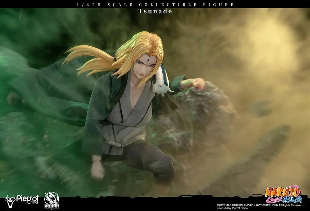 Figurine articulée à collectionner Tsunade à l'échelle 1/6 avec accessoires et pièces interchangeables