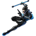 Kit de Maquette articulée Nightwing DC avec Bâtons d'Eskrima et Wingdings