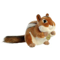 Peluche Chipmunk Jouet Animal en Peluche Réaliste Figurine des Bois 23 cm