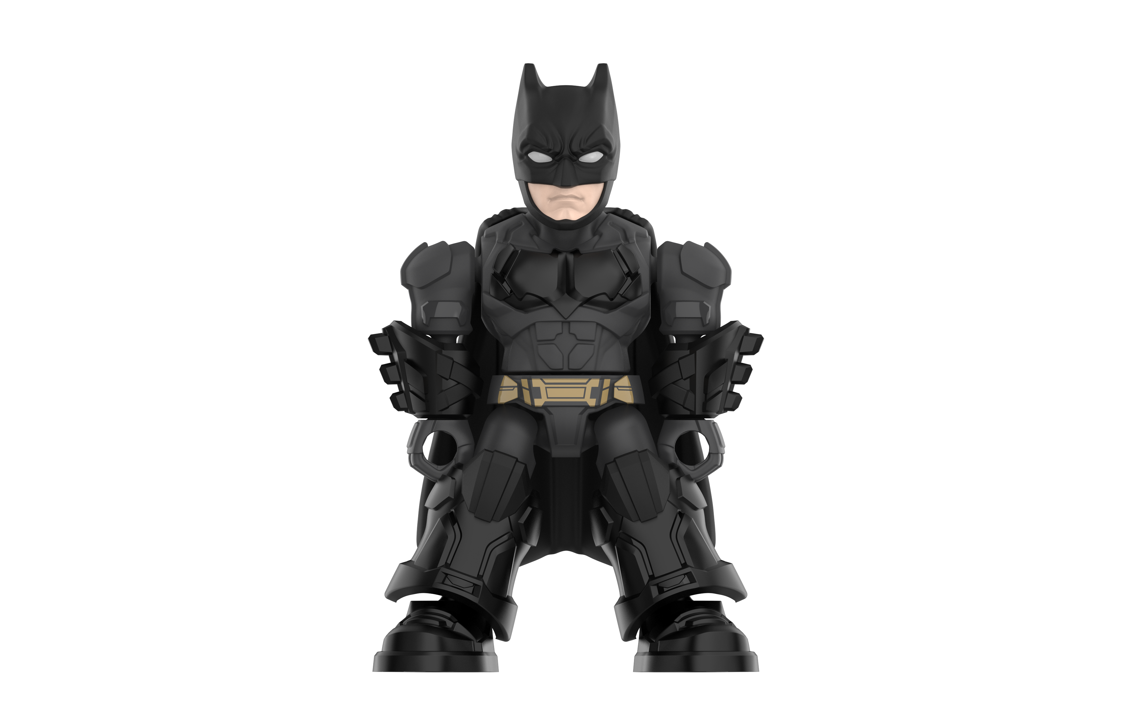 Kit de modèles réduits articulés Justice League - Lot de 12