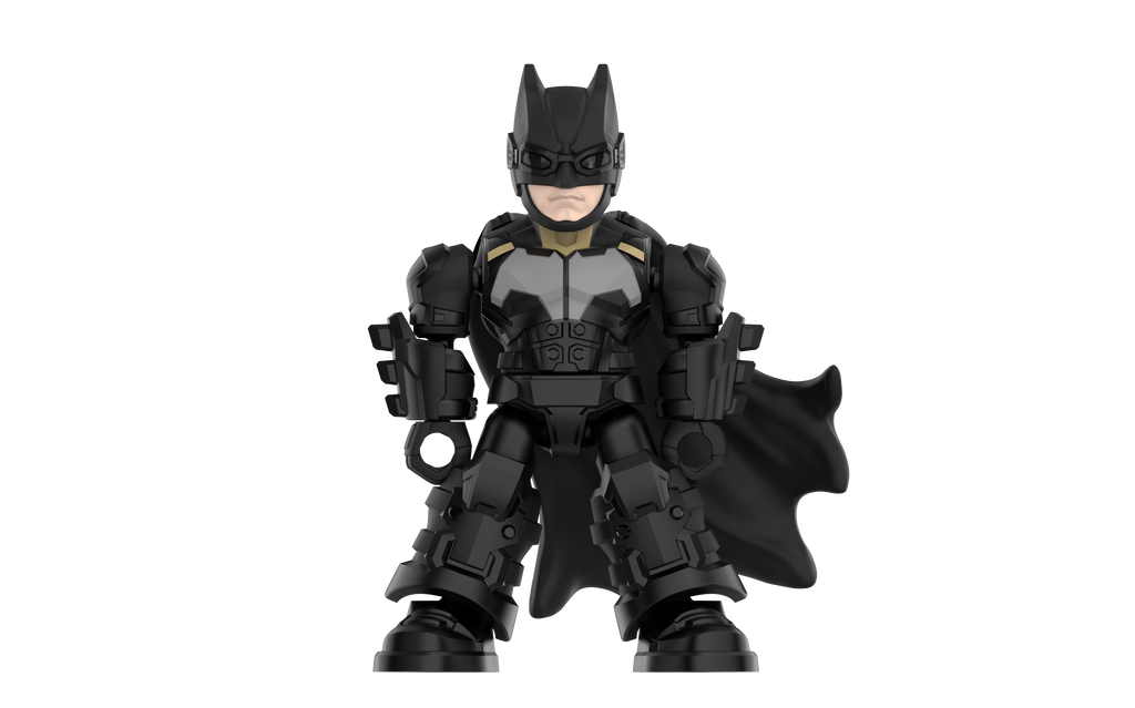 Kit de modèles réduits articulés Justice League - Lot de 12