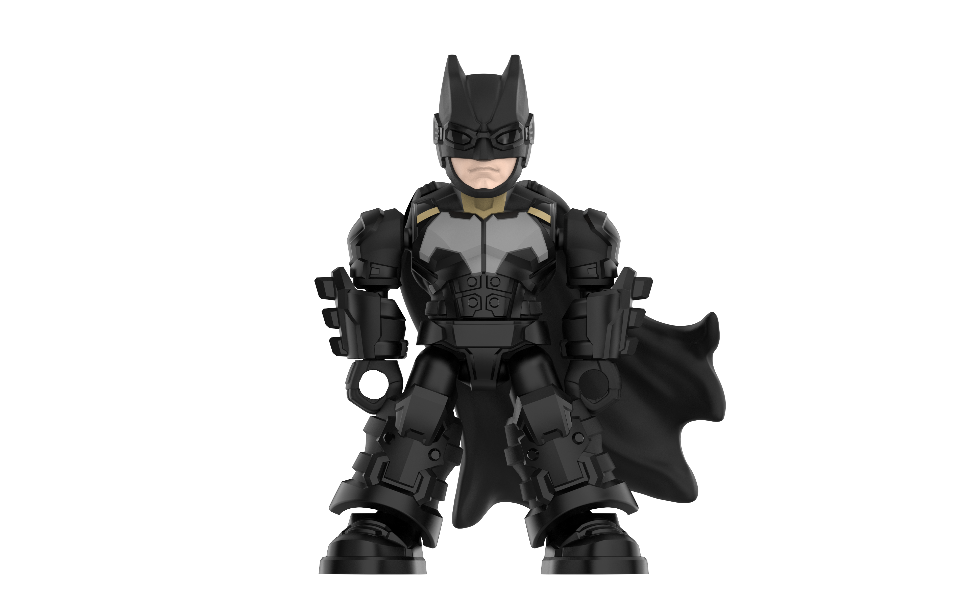 Kit de modèles réduits articulés Justice League - Lot de 12