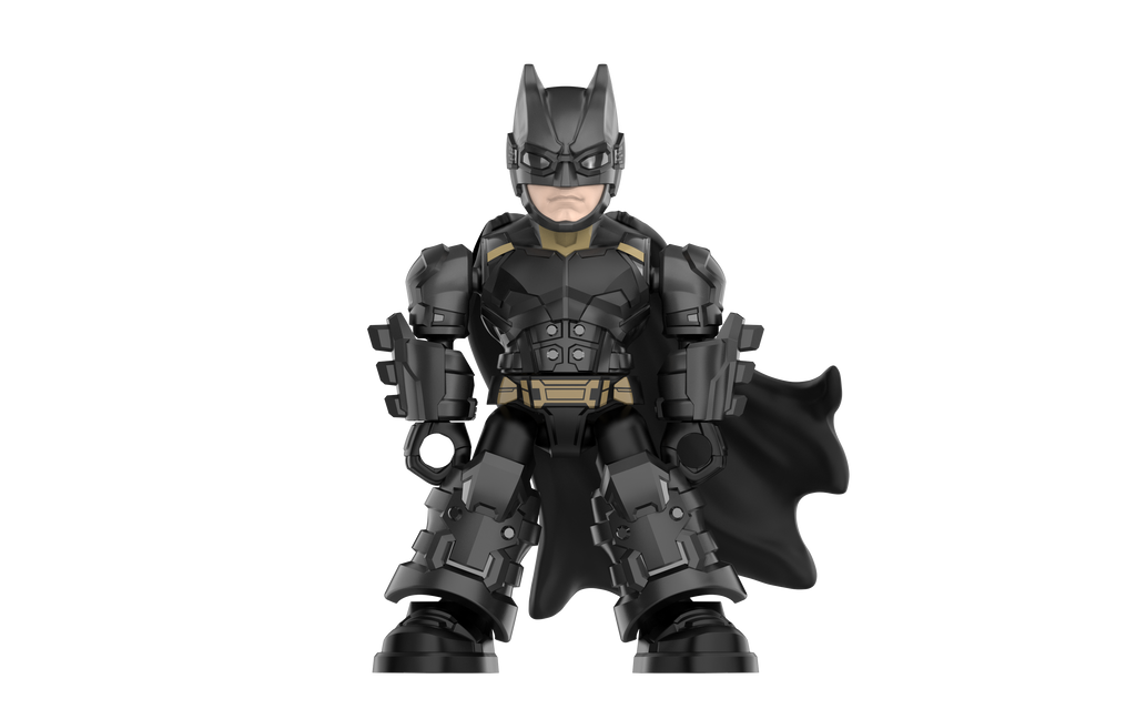 Kit de modèles réduits articulés Justice League - Lot de 12
