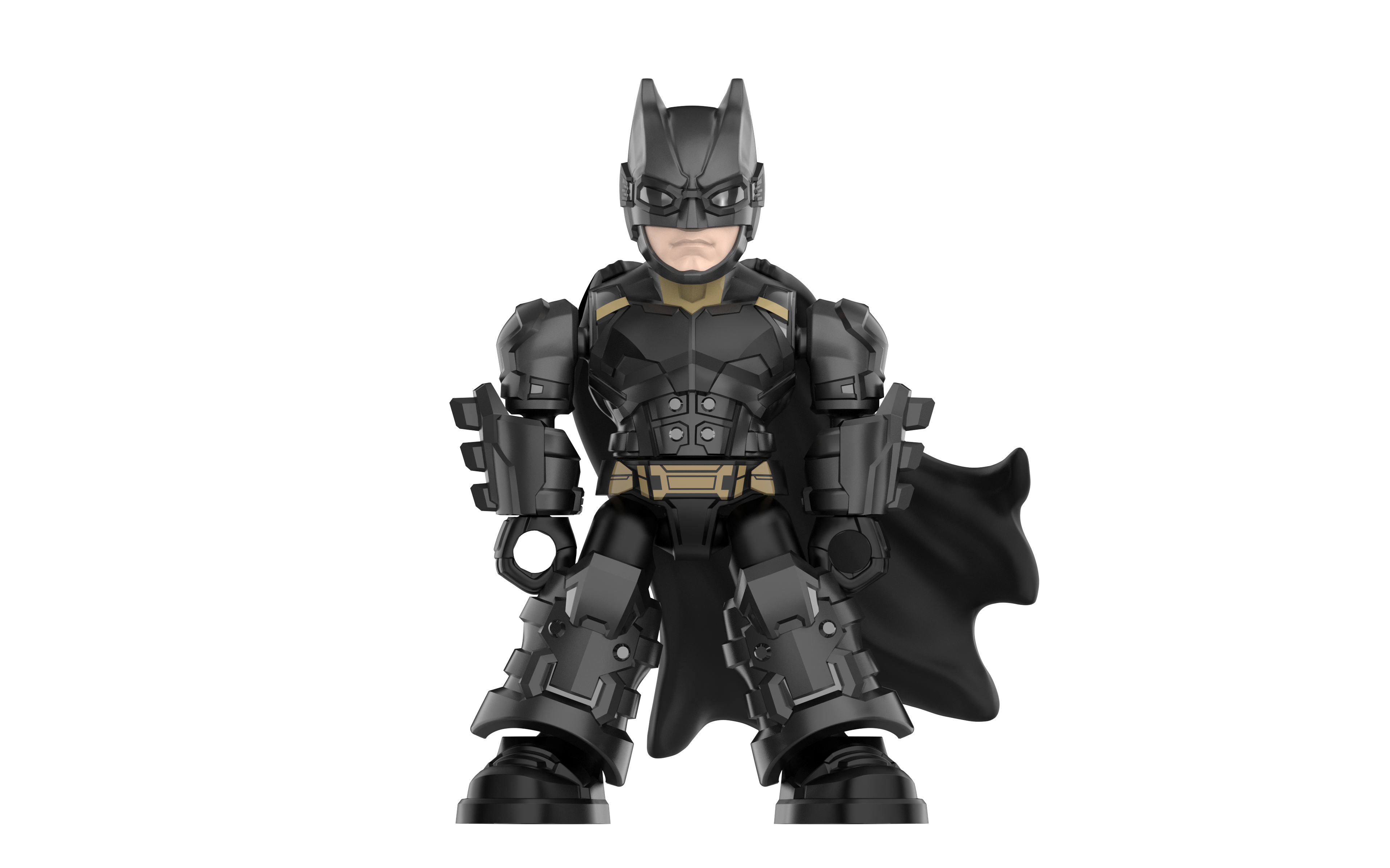 Kit de modèles réduits articulés Justice League - Lot de 12