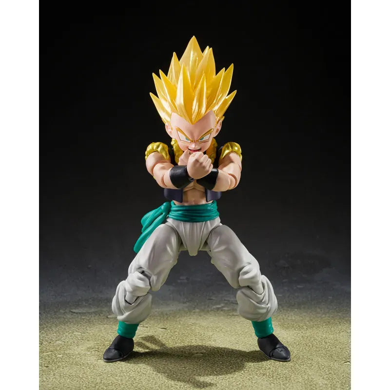 Figurine de collection Gotenks Super Saiyan "Fusion Reborn" aux cheveux translucides
