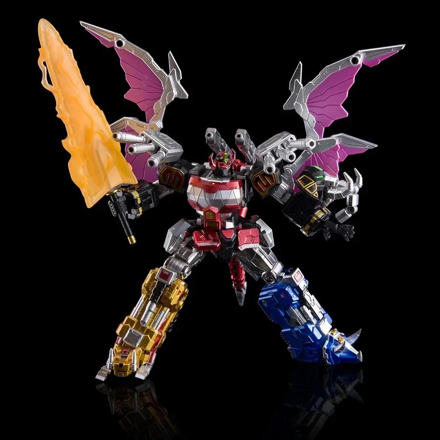 Ensemble de figurines articulées Dragon Beast King en métal moulé sous pression, édition limitée