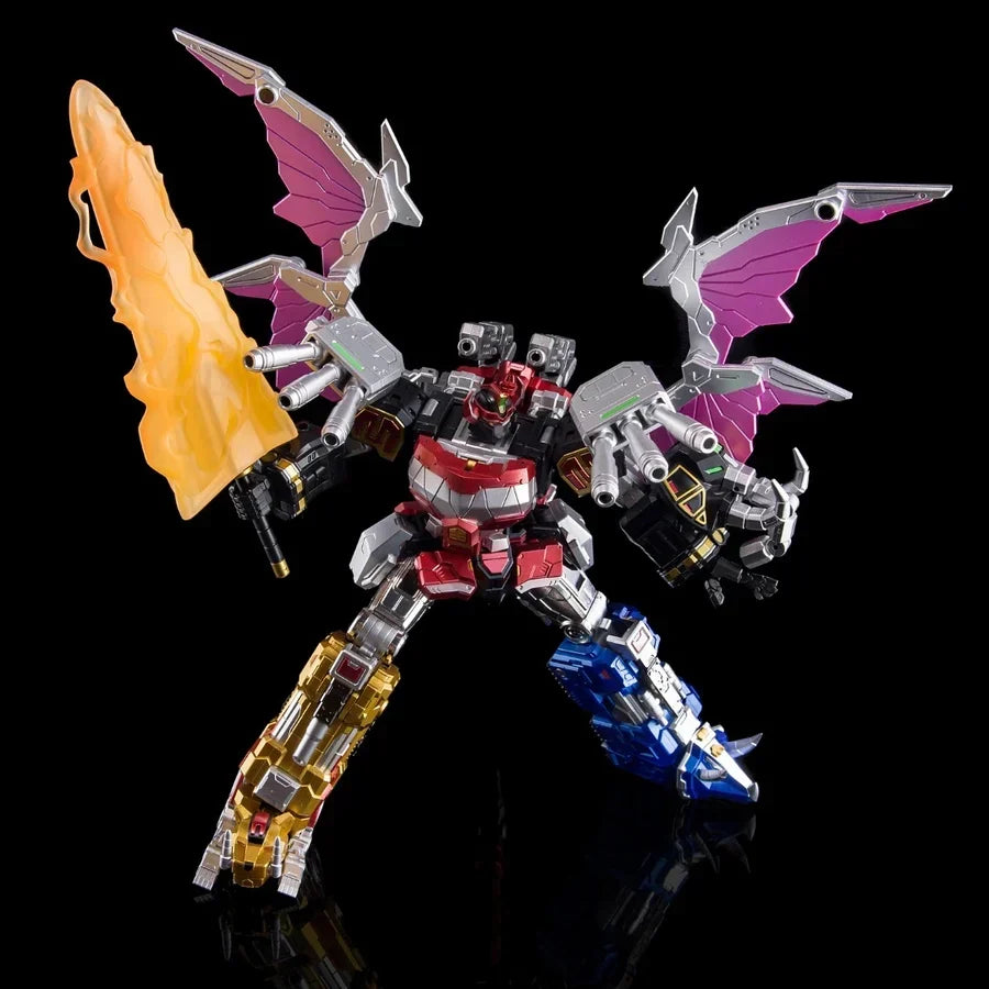 Ensemble de figurines articulées Dragon Beast King en métal moulé sous pression, édition limitée