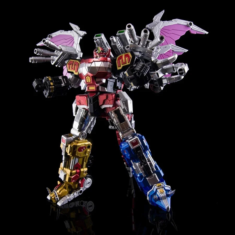 Ensemble de figurines articulées Dragon Beast King en métal moulé sous pression, édition limitée