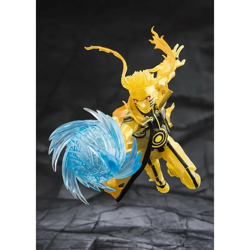 Figurine articulée Naruto Uzumaki Kurama Link Mode Lumineuse Translucide de Collection