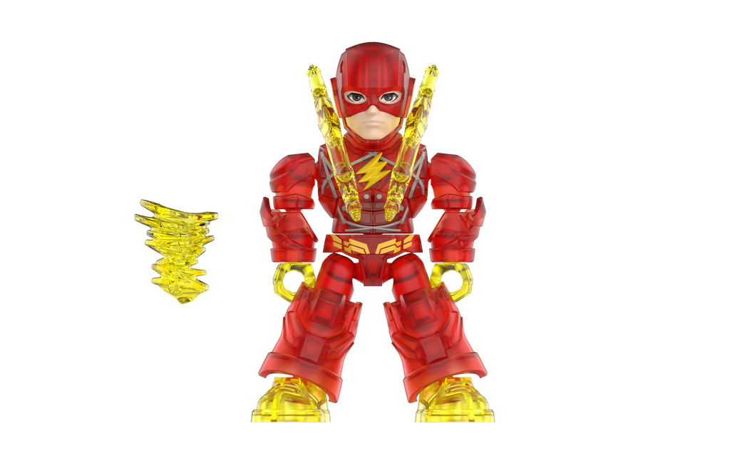Kit de modèles réduits articulés Justice League - Lot de 12
