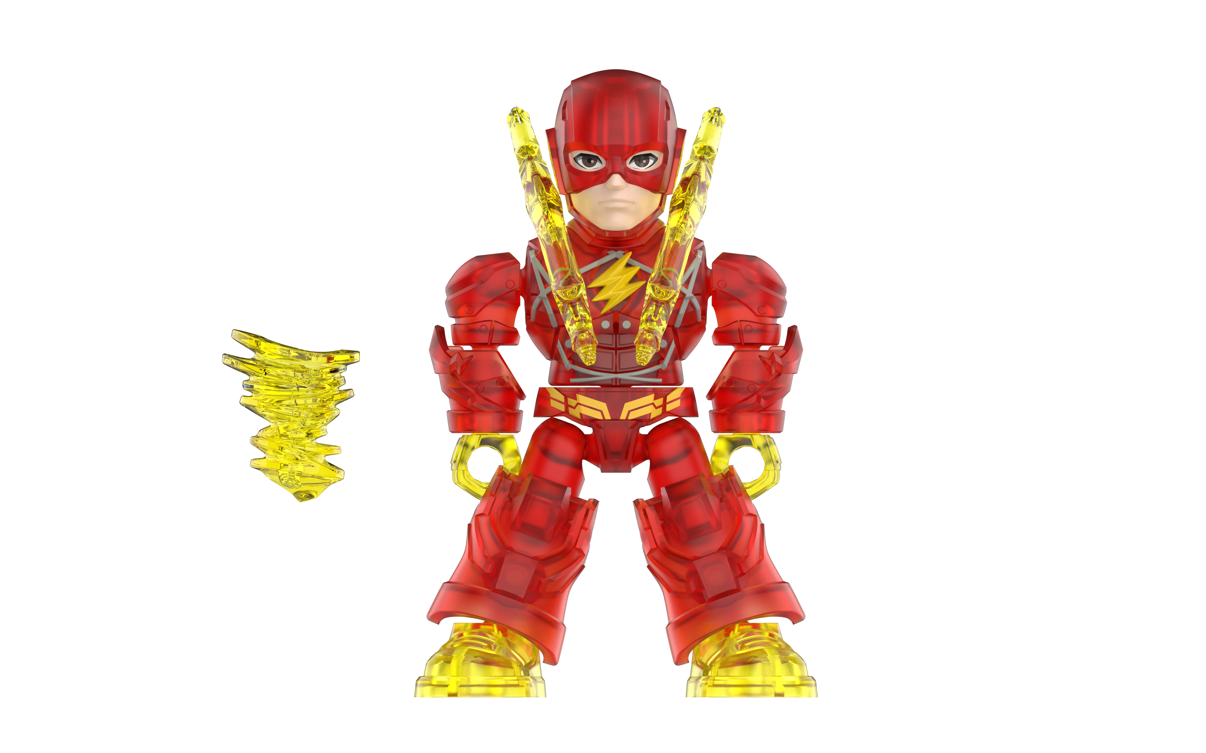 Kit de modèles réduits articulés Justice League - Lot de 12