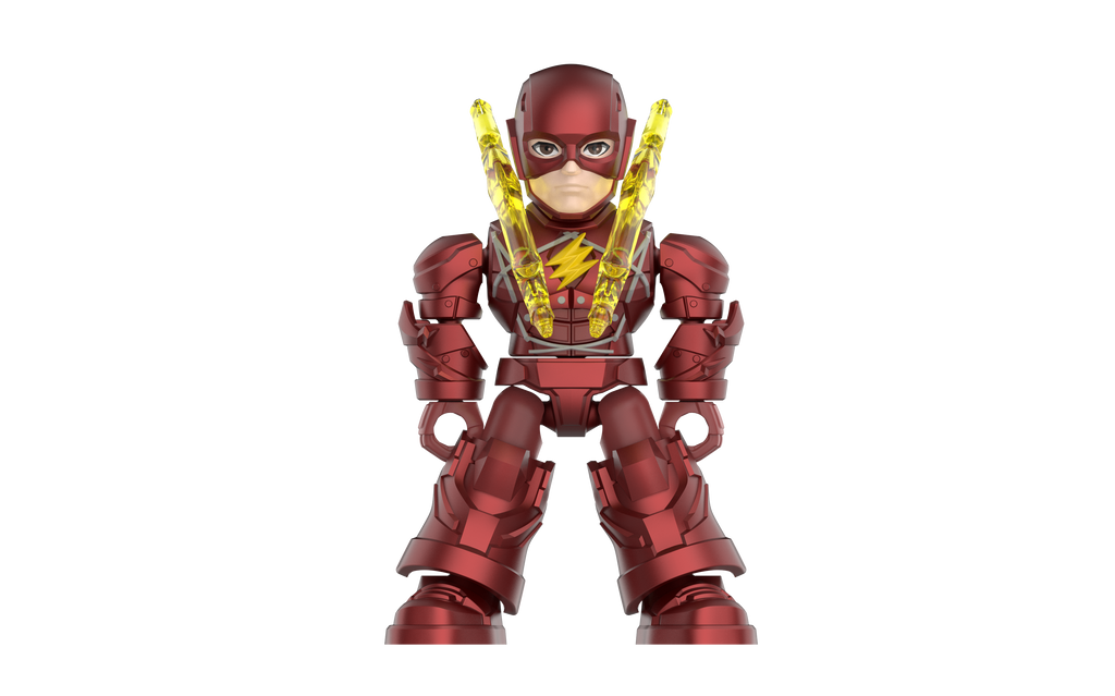 Kit de modèles réduits articulés Justice League - Lot de 12