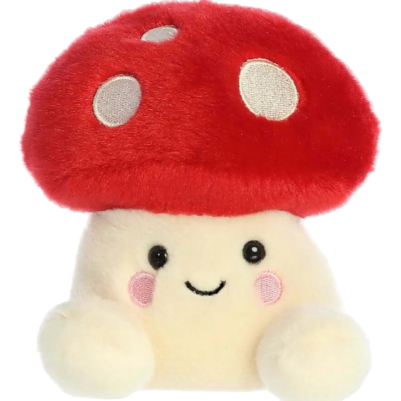 Peluche Amanite Champignon Jouet Doux Figurine de Collection 5 Pouces