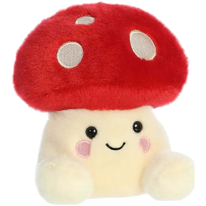 Peluche Amanite Champignon Jouet Doux Figurine de Collection 5 Pouces