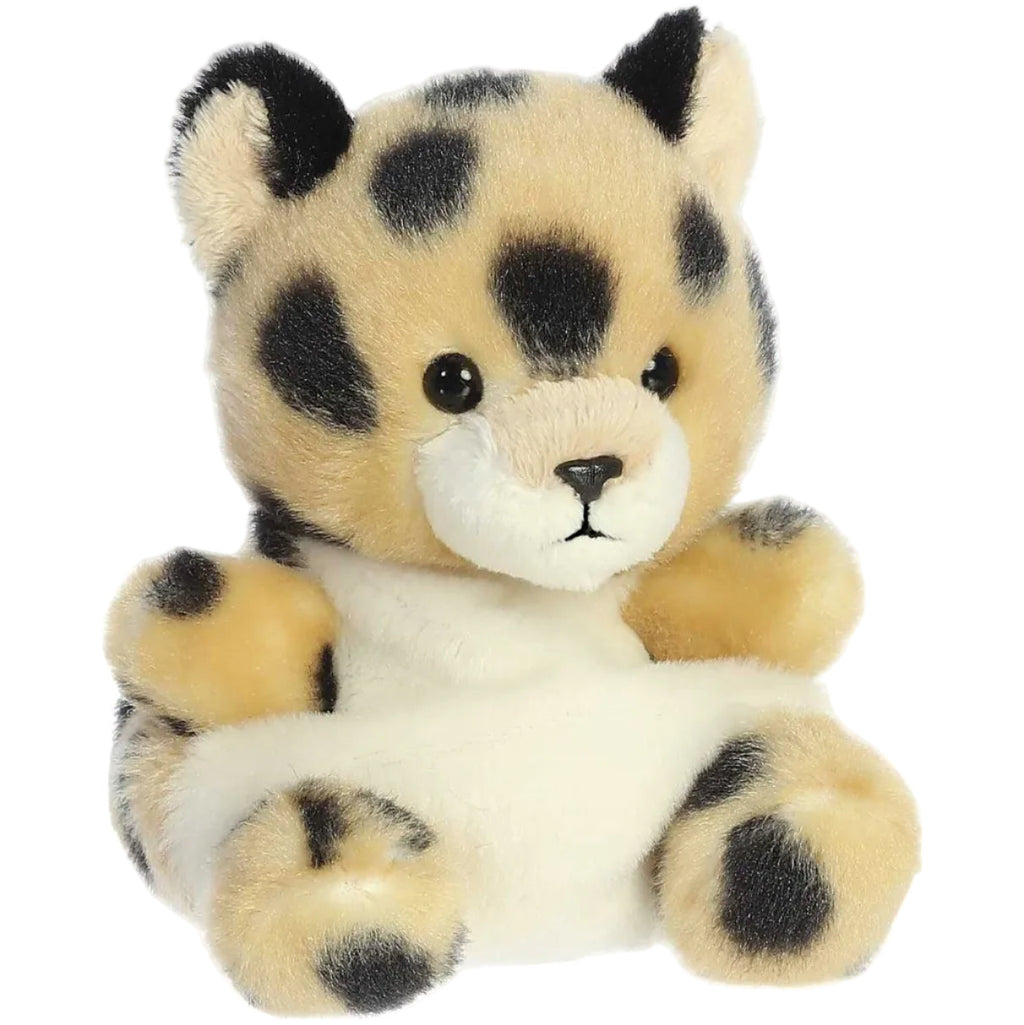 Peluche Guépard Tachetée Animal en Peluche Doux Figurine 12,7 cm