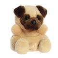 Pug Peluche Douce 5 Pouces Jouet Animal en Peluche Figurine Chiot à Câliner