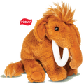 Mammouth laineux en peluche, jouet en peluche doux et câlin, figurine de l'ère glaciaire