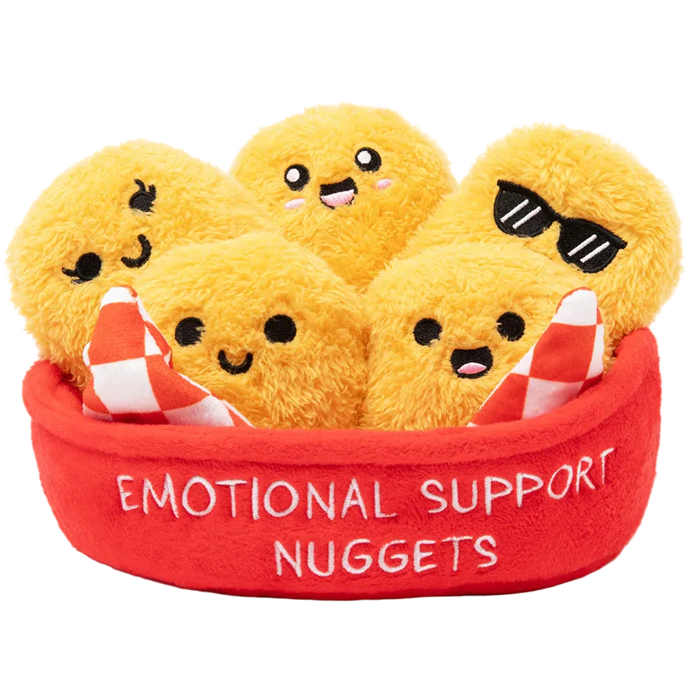 Ensemble de peluches « Pépites de soutien émotionnel » identifiables