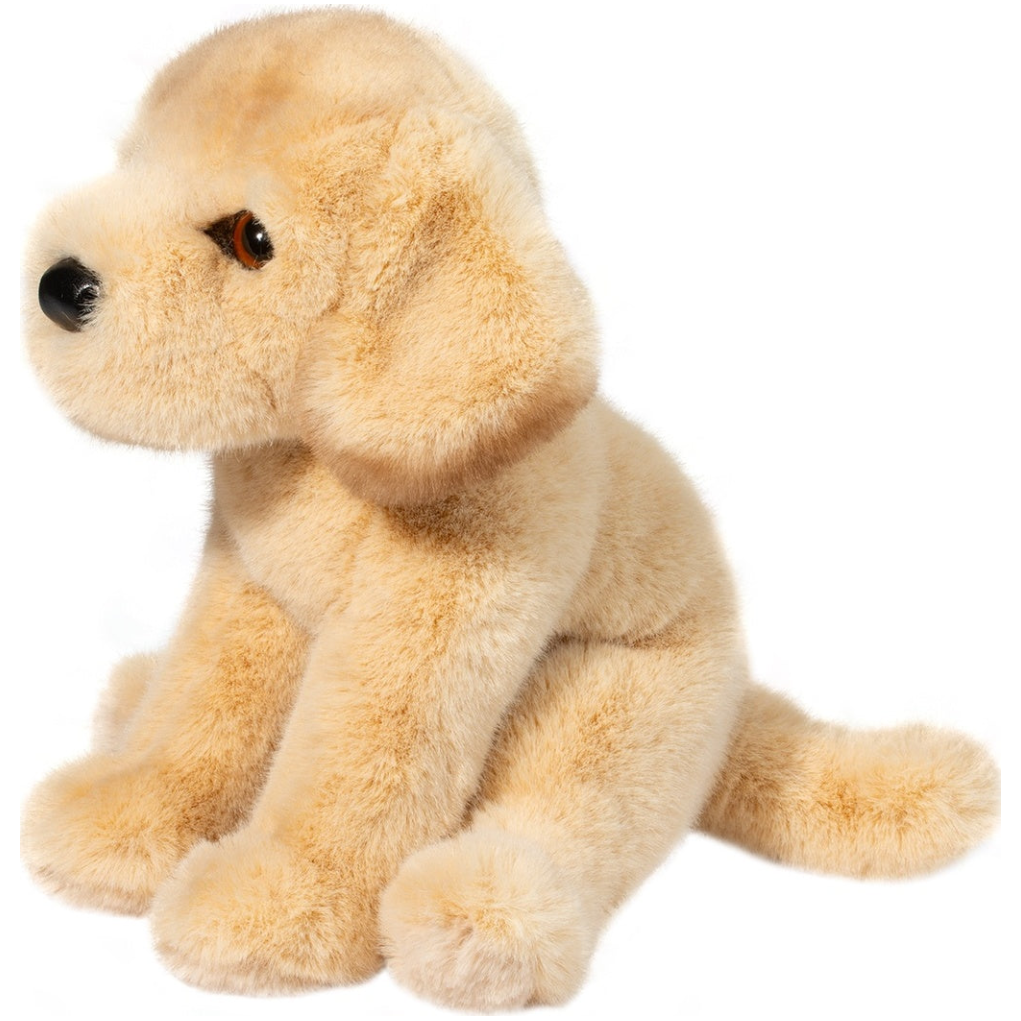 Peluche Chiot Labrador Jaune Ace Position Assise Articulée