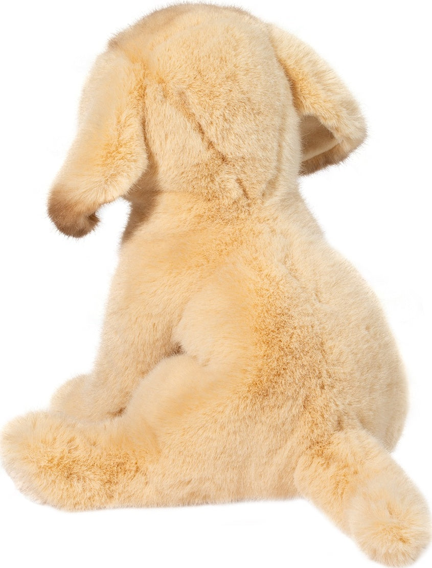 Peluche Chiot Labrador Jaune Ace Position Assise Articulée