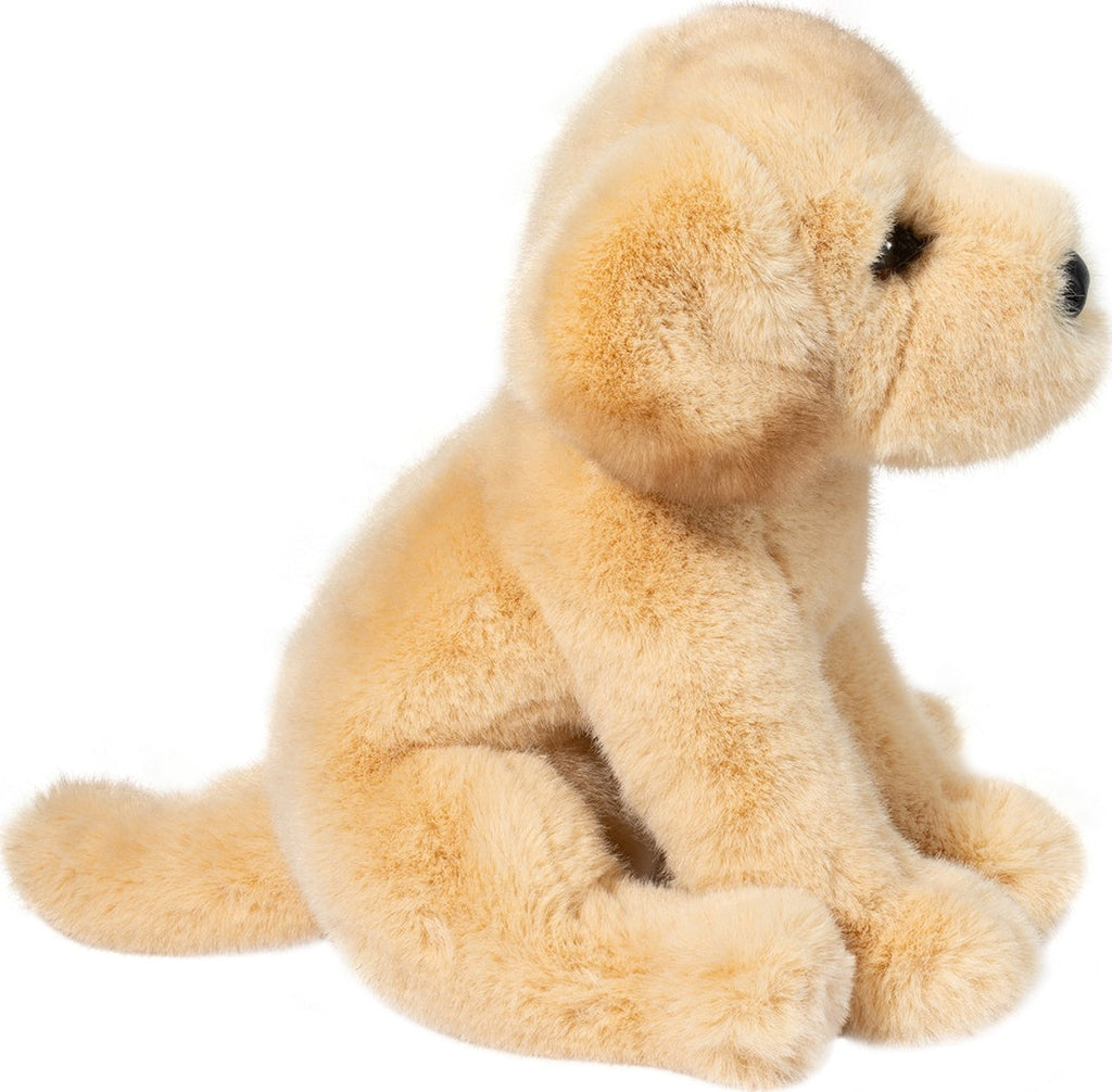 Peluche Chiot Labrador Jaune Ace Position Assise Articulée