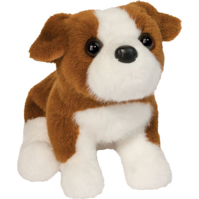 Peluche bouledogue miniature