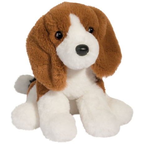 Bébé Beagle Peluche Douce Oreilles Tombantes Tricolore