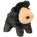 Ours noir museau doux peluche doudou