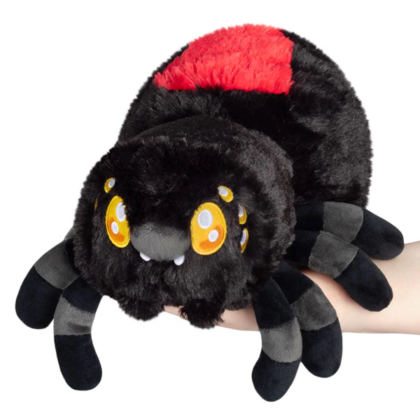 Mini figurine de collection en peluche douce Veuve Noire