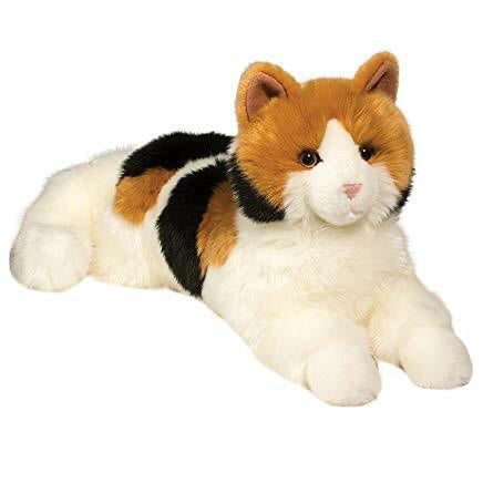 Peluche Chat Calico 25 cm