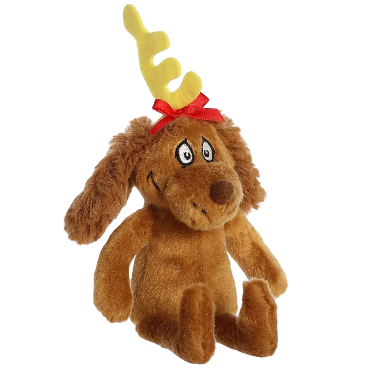 Peluche Max le chien avec bois édition fêtes