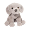Peluche chien Labrador Retriever argenté jouet chiot