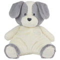 Peluche Chiot Tachetée Grise et Blanche – Jouet Doux – 32 cm