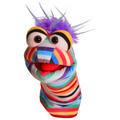 Marionnette à main en peluche de 25 cm, jouet en peluche pour enfants