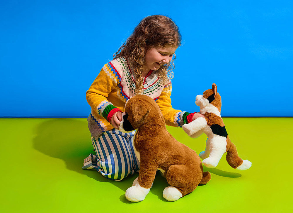 Peluche Chat Calico 25 cm