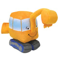 Peluche souple Petit Excavateur de 7 pouces pour tout-petits et enfants