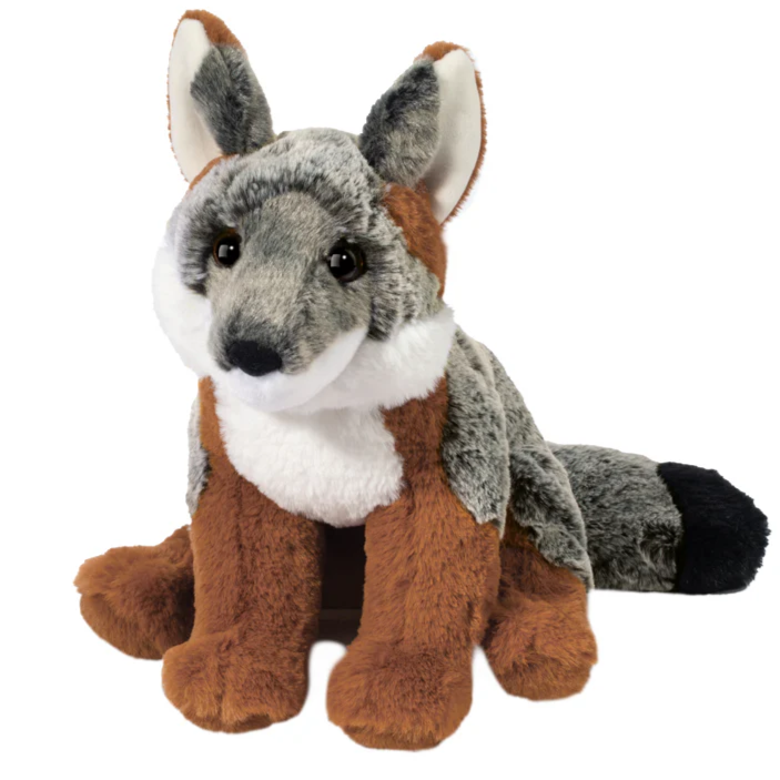 Peluche Frankie Grey Fox – Figurine en peluche douce